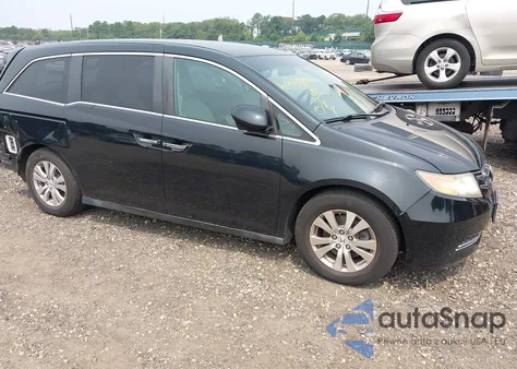 2014 Honda Odyssey Ex z USA, uszkodzony, nr VIN 5FNRL5H42EB134388